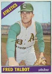 1966 Topps Baseball Cards      403     Fred Talbot